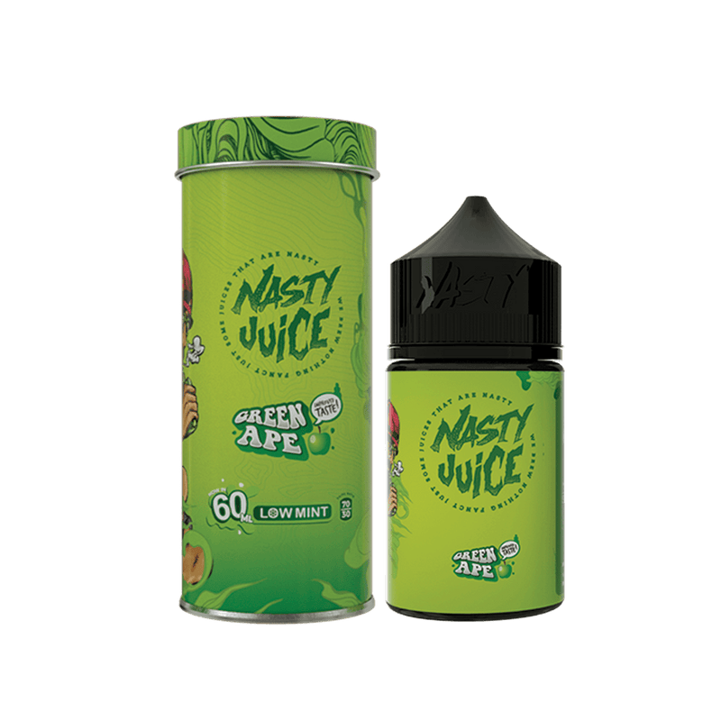 Yummy Series - Nasty Juice - GREEN APE - Apple - Low Mint - 60ml