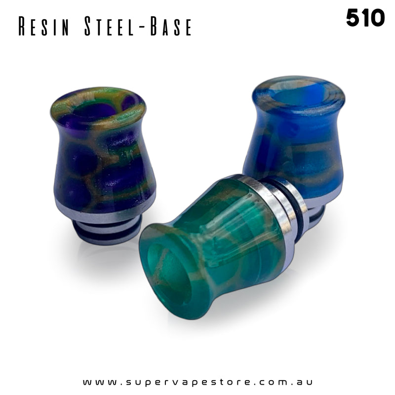 510 Drip Tip - Resin Steel Base