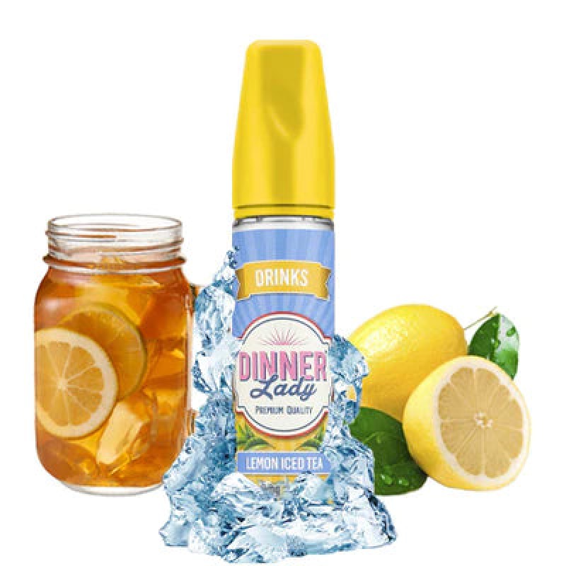 50% Off - Vape Dinner Lady - Lemon Iced Tea - 60ml