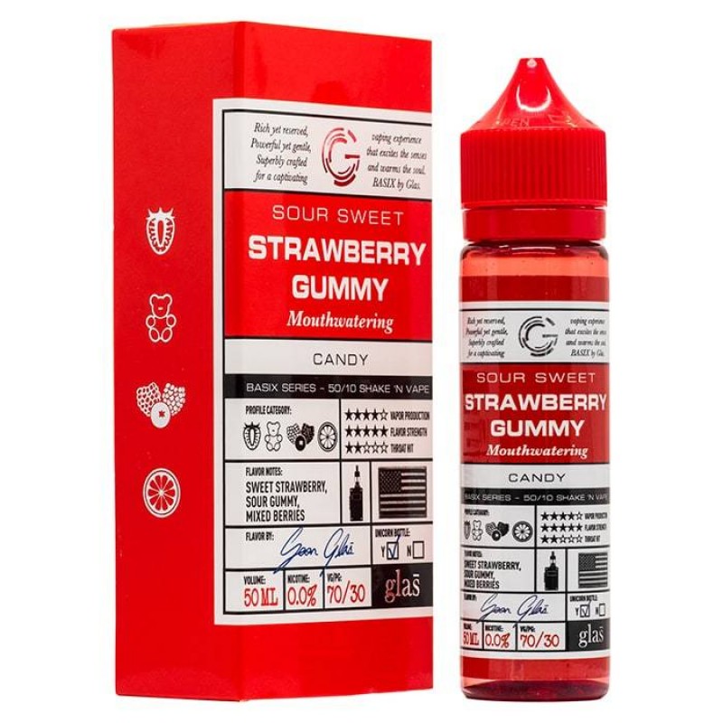 Glas Vapor - Basix Series - Strawberry Gummy