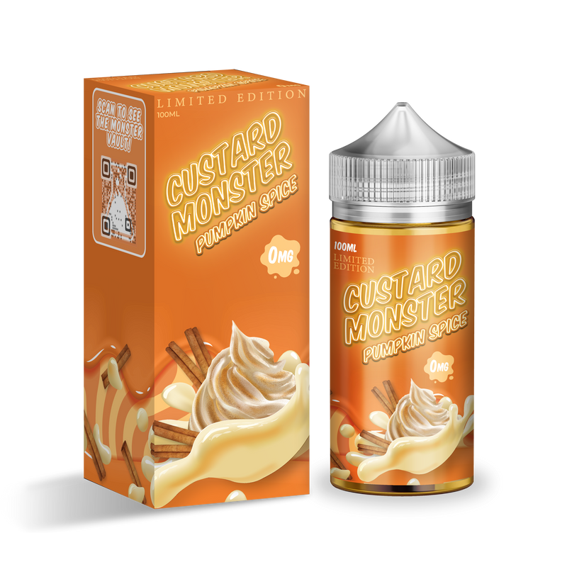 Custard Monster - Pumpkin Spice Custard - 100ml