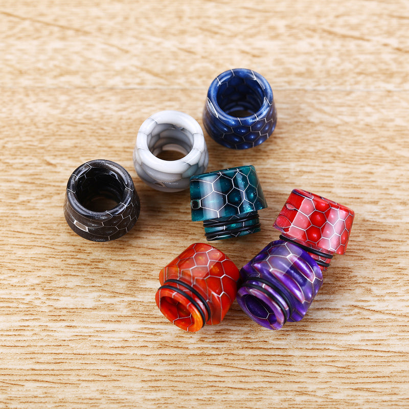 810 Snake Skin resin Drip Tips