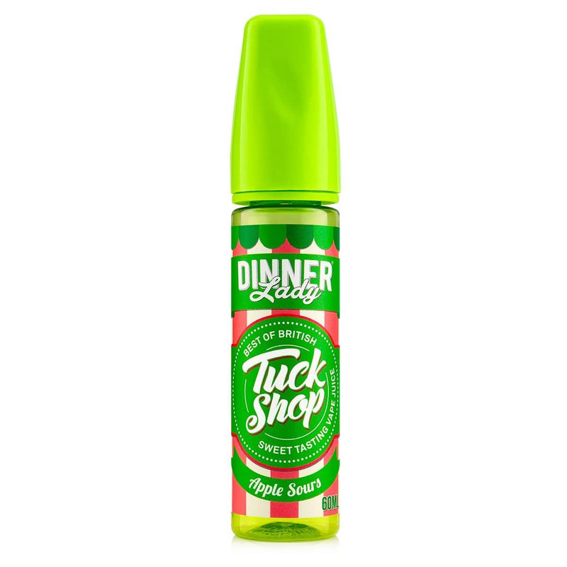 50% Off - Dinner Lady - Tuck Shop - Apple Sours - 60ml