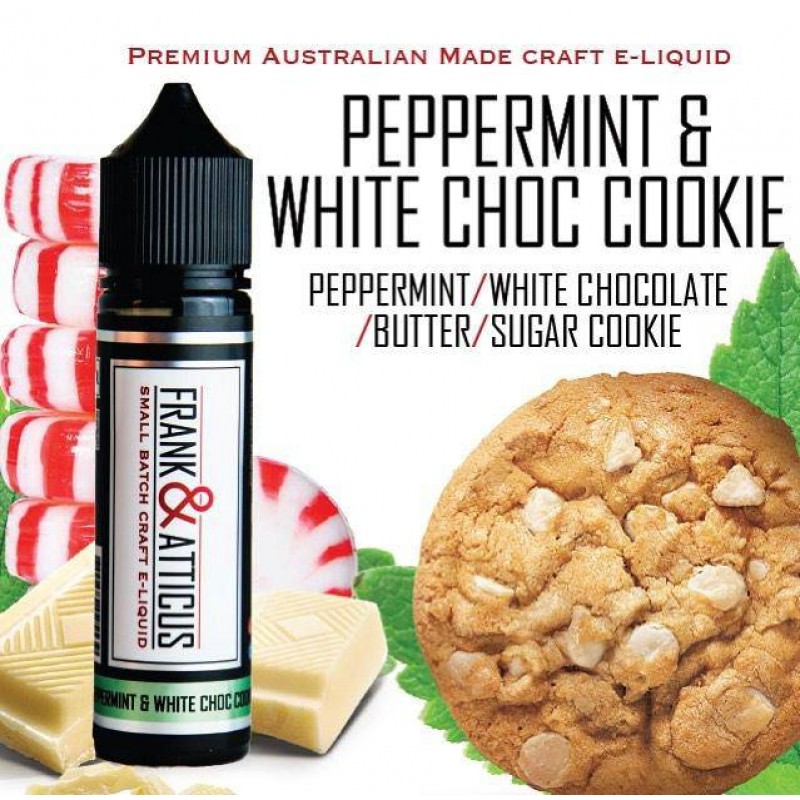 Frank & Atticus - Peppermint, White Choc Cookie - 60ml - 20% OFF