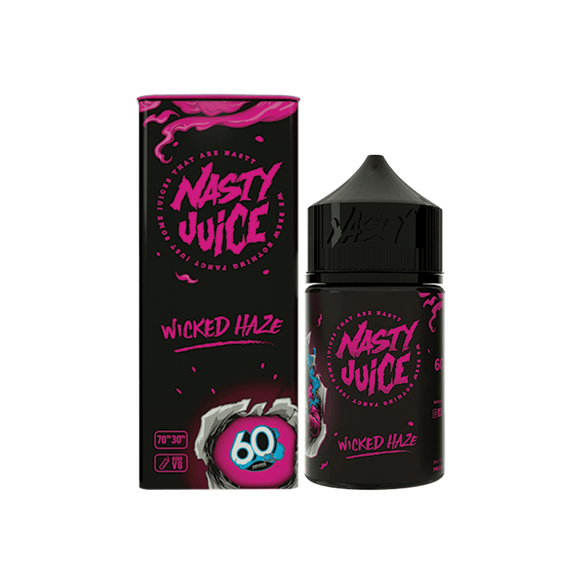 50% Off - NASTY JUICE-WICKED HAZE-Blackcurrant/Lemonade-60ml