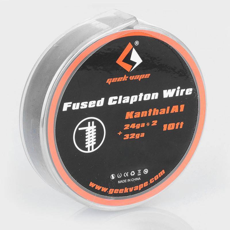 Geekvape Kanthal - A1 Fused Clapton Wire 24ga*2+32ga - 10ft - ZK09